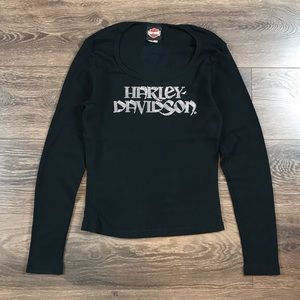 Harley-Davidson Motorcycles Mountain Creek Dalton GA Womens Vintage 2000s Shirt